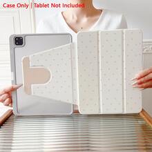 1个带笔槽的多角度磁吸支架保护套，支持自动休眠/唤醒功能，适用于iPad Pro/Air、三星Galaxy A9/S9/S7/S10+、小米Pad 5/6/7等平板电脑。 - 彩色 - 查看 1