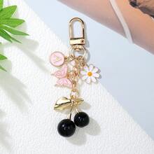 1个樱桃蝴蝶吊坠，女士包包配饰 - 彩色 - 查看 6