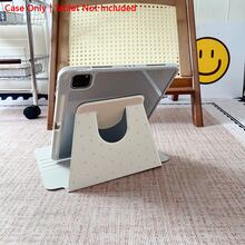 1个带笔槽的多角度磁吸支架保护套，支持自动休眠/唤醒功能，适用于iPad Pro/Air、三星Galaxy A9/S9/S7/S10+、小米Pad 5/6/7等平板电脑。 - 彩色 - 查看 9