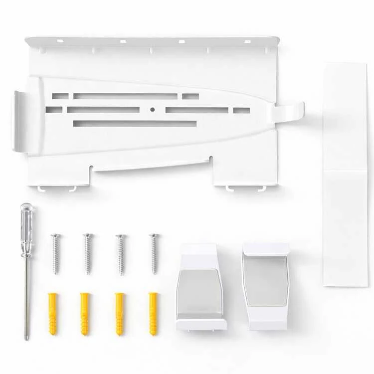 Metal Wall Mount Bracket With 2 Detachable Handle Stands For Slim, Digital And Standard Edition, Space-Saving Console Wall Mount Kit With Ventilation Design, Screw Installation - View 11