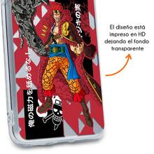Funda Compatible con Tekno Fruta Diablo Eustass Protector One Carcasa Anticaídas a Prueba De Golpes Piecas TPU. - transparente - Ver 2