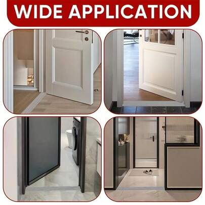 1PC 1m/39.37inch PVC Wood Floor Transition Strip Edge Closing Strip Self-Adhesive Seam Strip Flat Buckle Dge Pressing