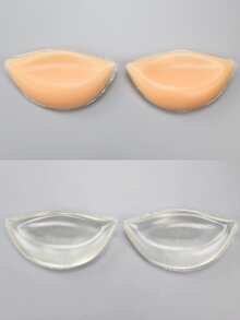 YIYANG 2/1对女士隐形加厚硅胶胸垫，比基尼胸垫，加厚胸垫 - 彩色 - 查看 8