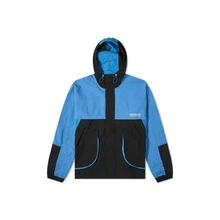 adidas originals 三葉草系列服 WAFFLE BBTT條紋經典復古立領運動休閒拉鍊長袖夾克 男女同款 奇妙白 - 藍黑色 - 查看 9