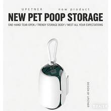 1–2 Packs(S) Of & Pet Waste Bags - Dog Poop Bag Dispenser & Pickup Kit - Pet Cleaning Supplies - View 5