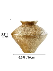 这是一款高品质的极简几何树脂花瓶，设计百搭，可完美搭配现代、波西米亚、乡村和极简主义风格。它非常适合摆放在客厅、卧室、门厅、书房、咖啡桌、办公室、婚礼派对、节日氛围、情人节以及作为结婚礼物。 - 多款 - 查看 13