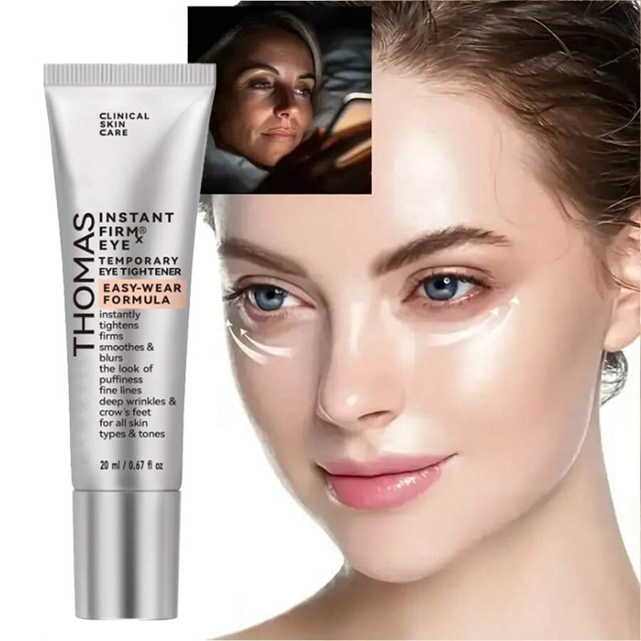 MARLOWE. No. 127 Mens Eye Cream With Vitamin C, Caffeine And Moisturizing Squalane For Puffiness, Wrinkles & Dark Circles, Targeted Under Eye Skin Care, 0.5 FL Oz - default - View 1