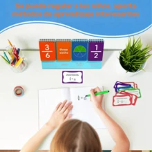 1个互动式分数日历，双分数及等值线图，学生数学学习工具，课堂互动教学辅助工具 - 彩色 - 查看 2