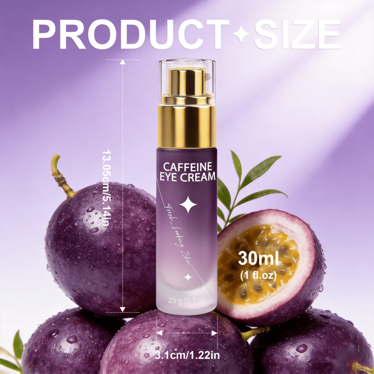 黑眼圈眼部护理 - 咖啡因眼霜，有效缓解眼袋和浮肿 - 蕴含透明质酸、肽和维生素的眼部精华 - Caffeine - 查看 2