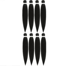 30 Inch 8pcs/Pack Pre-Stretched Braiding Hair, Professional Crochet Braiding Hair Extensions - Multicolor - View 10