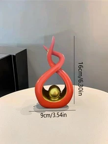 1pc Modern Abstract Art Sculpture Desktop Decor, Suitable For Home, Bedroom, Office And Student, Best Gift For Christmas And Valentine's Day (Relatively Small, Please Purchase Carefully) - 1PC - View 7