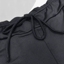 Acqua Bronze Kit 2 Shorts Suplex Drawstring Pocket Adjustable Women's Versatile Bath Sports Double Waistband Sporty Simple Casual - 黑色 - 查看 6