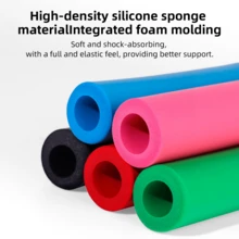 MOTSUV 山地自行车硅胶把套，防滑减震防污自行车把套，轻质泡沫把套 - 彩色 - 查看 2