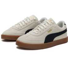 Giày thể thao cổ thấp PUMA Club II Era Casual, thời trang, đa năng, sản xuất tại Đức, dành cho cả nam và nữ, màu be/đen. - Màu be đen - Xem 5
