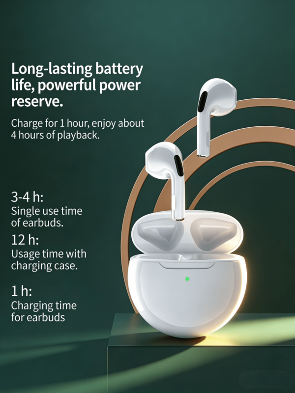 Wireless Earphones, Wireless Headset, Earphones, Earbuds, Wireless Bluetooth Earphones, Stereo Noise Cancelling, Bluetooth 5.30, High-Definition Music, Long Battery Life, Wireless Bluetooth Earphones, Noise Cancelling Earphones, Wireless Earphones With Microphone, Wireless Music Earphones, Bluetooth Earphones Designed For Sports And Running