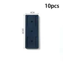 10pcs Baby Room Power Strip Holder, Self-Adhesive Wall Hook Outlet Organizer, Powerful Seamless Wall-Mounted Cable Organizer With Bracket - Multicolor - View 9