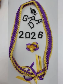 1 Set de Cintas de Graduación DIY, Cordones de Decoración de Graduación, Cordones de Honor de Graduación, Regalo de Graduación 2026 - Multicolor - Ver 11