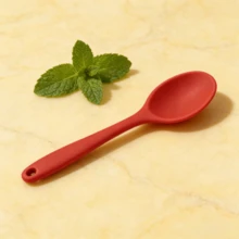 [2/4/6pcs] Premium Silicone Basting Brush, 8-Inch Heat Resistant Kitchen Tool, Non-Stick Cooking Spoon For Grilling Baking, Dishwasher (Red) - Red - View 4