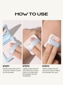 MISTINE 柔焦哑光蜜粉 01 6g 持久控油提亮遮瑕补妆防水防汗舒适贴合 - W01 6g - 查看 7