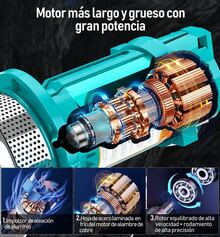 Bomba Sumergible Metálica Para Agua Limpia/ Sucia 570w 110v Negro Bomba Sumergible Agua Sucia - Tipo de Enchufe A USA (110-127V) - Ver 4