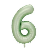 MECRLA 1pc 32"/40" Star Space Olive Green Number Balloons (Latex Balloons Need To Be Purchased Separately) Back To School Valentine Day - Olive Green - View 14