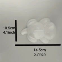 1个可爱猫咪造型寿司/土豆泥模具，塑料材质，3D猫咪造型，可制作萌趣十足的寿司、土豆泥、饭团、婴儿辅食等，适用于家庭厨房、烘焙、备餐、餐厅摆盘、自制便当、野餐、节日餐桌装饰等场合，易于清洁，是提升用餐乐趣、制作可爱菜肴的实用厨房工具。 - 查看 11