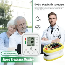 Blood Pressure Monitors & Accessories - White and Yellow - View 1
