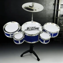 Realistic Jazz Drum Set Educational Toy, Suitable For Hobbyists And Holiday Activities - Multicolor - View 4