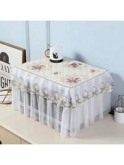 Printer Dust Cover, Microwave Oven Cover, Electric Oven Cover, Lace Dust Cover, Universal Protective Cover