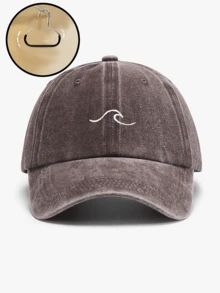 复古水洗帽，男女皆宜，四季皆可佩戴，春夏秋冬皆宜，可调节帽带，适合情人节、婚礼、圣诞节、开学季、父亲节、新娘、狂欢节婚礼、Y2K海滩婚礼、新娘婚礼用品、礼物、单身派对、旅行等场合。 - 均碼 - 查看 10