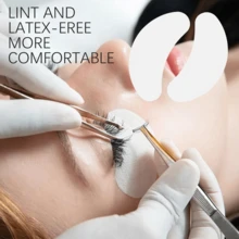 200 Pairs Eyelash Extension Isolation Pads, Non-Shedding Eyelash Extension Supplies, Suitable For Eyelash Extension, Eyelash Extension Tools, Eyelash Extension Isolation Protection Tools - White - View 6