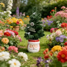 1 Pc Santa Claus Ghost Flower Pot Base Gift Souvenir Father Father Gift Women Christmas Gift - Santa Claus - View 6