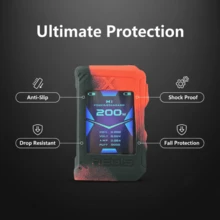 New Protective Sleeve Suitable For GEEKVape AegisX Mod, Anti-Slip, Anti-Drop, Protective Case, Silicone Cover, Textured Pattern, Liquid Silicone - Colorful - View 10