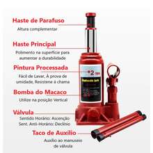 Hydraulic Bottle Jack 2.0 3.0 5.0 Tons Car - 2 Tons - View 4