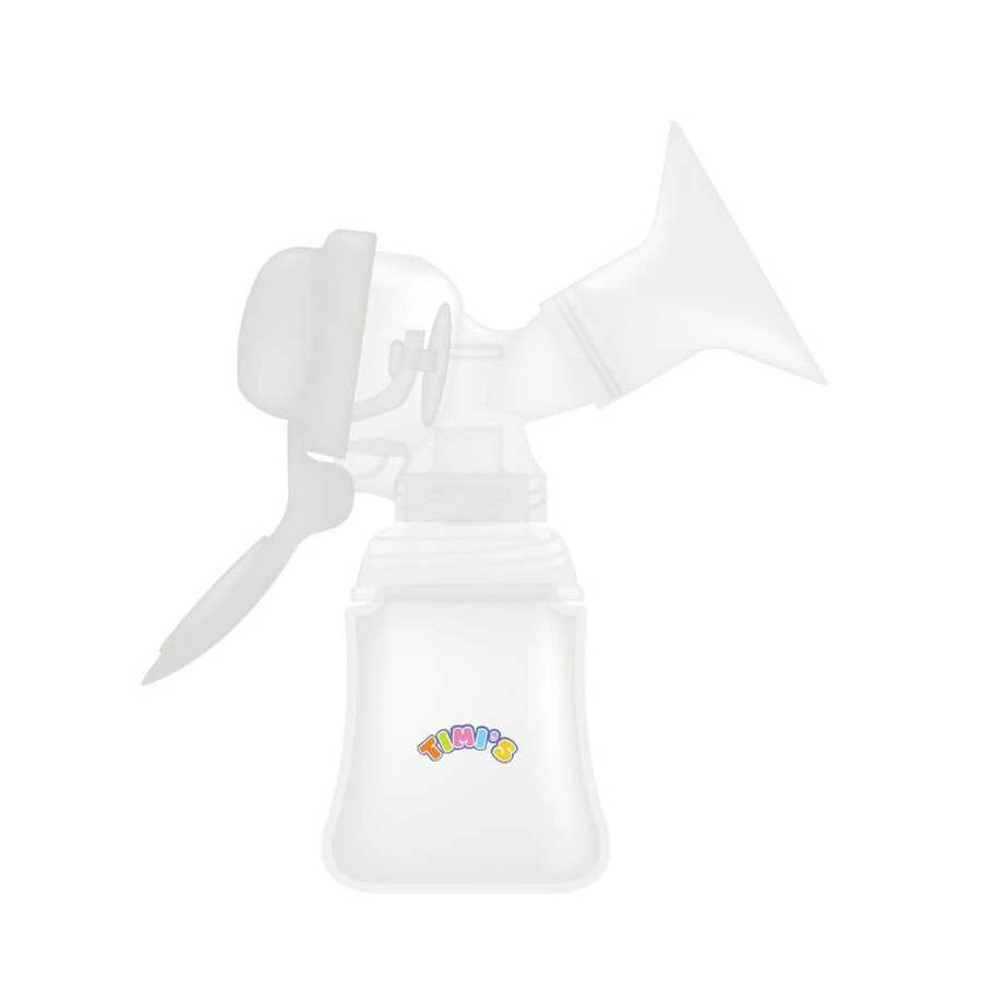 TIMI'S PLAYGROUND Extractor De Leche Manual Con Biberón Variflo BPA Libre - Blanco - Ver 1