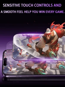 2pcs Black Frame Full Coverage 9H Tempered Glass Screen Protector Compatible With IPhone 17 16 15 14 13 12 11 Pro Max 17e 16e XR XS Max Se2 Se3 8 7 6 Plus - High Definition Clear, Anti-Scratch, Anti-Fingerprint, Bubble-Free - Clear - View 9