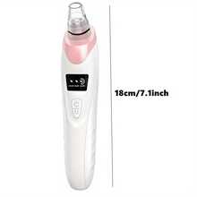 电动黑头仪，面部毛孔清洁器，粉刺导出器，可充电式粉刺仪 - 毛孔清洁工具 - 3档吸力，5个吸头，男女通用，适合日常肌肤清洁，情人节礼物 - 电动黑头吸尘器，深层毛孔清洁，面部护肤工具，家庭礼物 - 粉紅色 - 查看 12