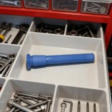 Ống thủy tinh borosilicate cao cấp, dài 14,5cm, làm thủ công và có thể tái sử dụng. - A - Xem 9