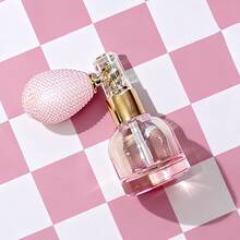1个可填充粉色和金色闪粉喷雾瓶（DIY填充瓶），按压式香水喷雾瓶，便携式旅行喷雾瓶，3种瓶身设计，小巧轻便，方便携带，节日礼物 - 彩色 - 查看 12