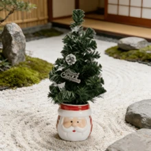 1 Pc Santa Claus Ghost Flower Pot Base Gift Souvenir Father Father Gift Women Christmas Gift - Santa Claus - View 4