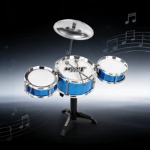Realistic Jazz Drum Set Educational Toy, Suitable For Hobbyists And Holiday Activities - Multicolor - View 3