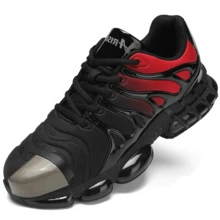 Sporty    Lace Up  Grommet Eyelet - 紅色 - 查看 4