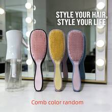 Salon tại nhà! Bộ xịt phun sương mịn liên tục và lược gỡ rối không gây đau rát dành cho mọi loại tóc. - A - Xem 15