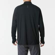 Nike Dri-Fit STRIDE HZ MIDLAYER Black Sport Comfort Raglan Sleeve High Neck Long Sleeve T-Shirt For Men - 黑色 - 查看 4