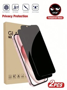 2 件隐私屏幕保护膜，兼容 Apple 17/17Pro/17Promax/16 Promax，防偷窥钢化玻璃保护壳，防刮、防震、防油、防刮涂层 - 2片裝 - 查看 41