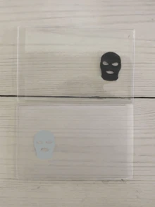 1/5/10pcs PVC Matte Card Holders, Transparent ID And Driver's License Protective Sleeves, Rigid Vertical Plastic Pouches, Anti-Magnetic, Suitable For Office, School, Credit Cards, ID Cards, Access Cards, Back To School Season - A - View 8