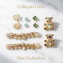 Basic Luxury Gold Sandal Pins And Buttons Set - KIT-pINS-6 - View 4