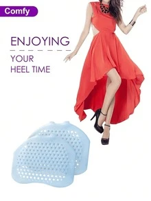 4pcs/6pcs Forefoot Pads, Women And Men's Metatarsal Pads, Silicone Forefoot Cushions For High Heels - Soft Semi-Insole With Toe Protection, Suitable For Various Shoes - Sneakers, Casual Shoes, High Heels And Boots. Breathable Design, Foot Pads - View 3