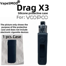 VapeSMOD Hot-Selling Silicone Case Suitable For VOOPOO Dragx3 Body, Anti-Slip, Anti-Fall, Anti-Collision, Protective Shell With Savin Texture Pattern - Multicolor - View 13