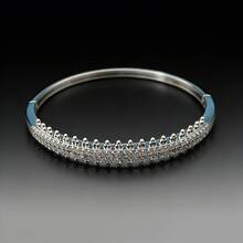 1件18K镀金铜手镯，闪亮优雅的款式，适合日常佩戴。 - 多色 - 查看 7